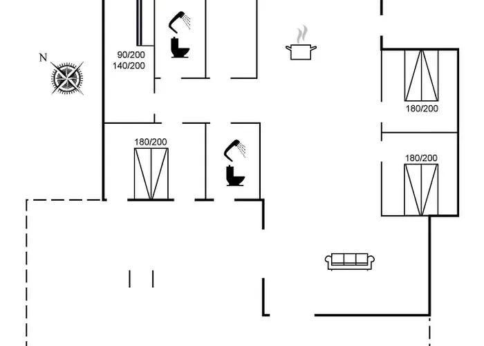 Holiday home Danika - 650m From The Sea By Interhome Nedre Lysabild